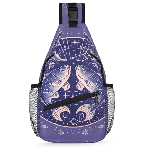 Bolso bandolera unisex de poliéster para viaje y senderismo