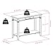 Winsome Nolan 30 x 40 x 15.98-Inch Composite Wood Console Table with Drawer, Cappuccino (40640)
