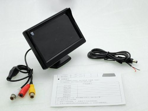 BW 5" High Resolution HD 800 * 480 (no 320 * 240) Car TFT LCD Monitor Screen with 2ch Video for Car Rearview Backup Cameras/Car DVD/VCD/GPS/Other Video Equipment image 4