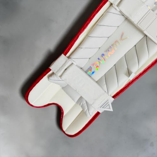 Image of VERSANT OG Moulded Cricket Batting Legguard(Light Weight) (RED, Mens)