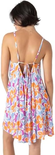 Roxy Women's Casual Dress β Sundress & Swimsuit Cover-Ups, Beach, Poolside, Resort Wear, Botanic, X-Small - 3