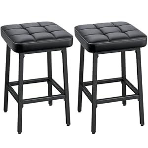 VECELO Modern Counter Height Bar St...