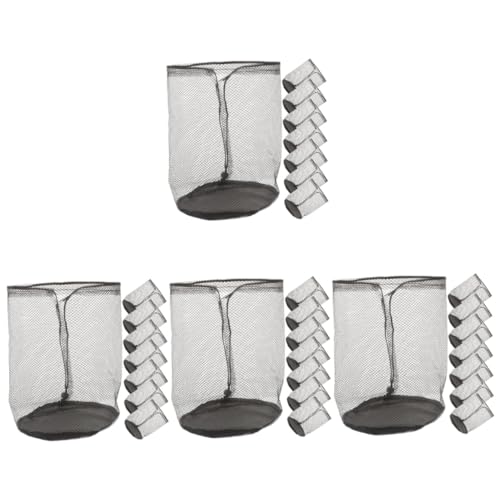 Gadpiparty 32pcs Wear-Resistant Mesh Storage Bags for Training Cones Portable Outdoor Cone Carrier Pouches for Sports Practice and Organization