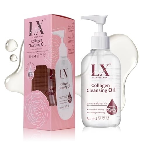 Cleansing Oil for Face - Gentle Makeup Remover Oil | Deep Pore Cleanser Double Cleansing for All Skin Types 8.81 fl oz (250ml)