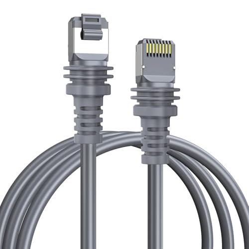 ALL- LUCKY Starlink Cable，6FT/1.9M Starlink Gen 3 Cable for Replacement Starlink Cable Routing Kit，Waterproof Starlink Mini/Extension/Ethernet Cable Accessories (Gray)
