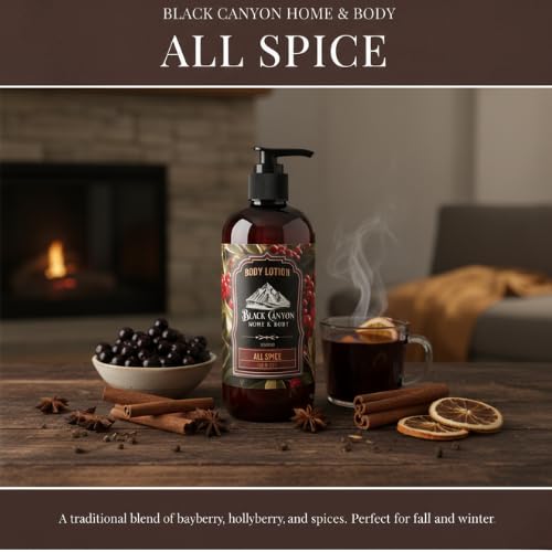 Black Canyon All Spice Scented Body Lotion with Lanolin and Jojoba Oil, 12 Oz - Image 7