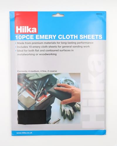 Hilka Chiffon de toile émeri Feuilles 10 feuilles