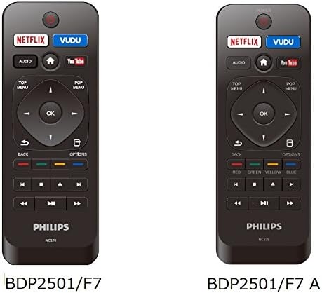 Philips BDP2501/F7 Blu-Ray DVD Player with Built in Wi-Fi and Video upscaling to HD