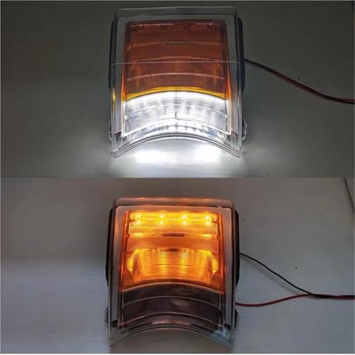 Luces LED de señal de giro con DRL para camiones Scania P230, G480 y R480, par de indicadores OEM 3