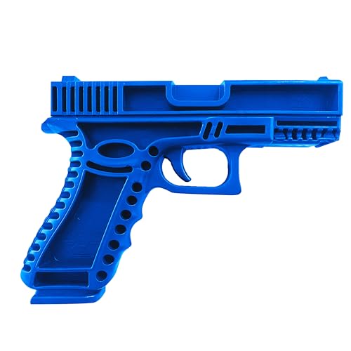 Durable Plastic Polymer Training Pistol - Lightweight Realistic Training Gun for Safe Dry Fire Drills Draw Grip Movement - Compatible with Glock 19 & 23 - Fits WML IWB & Safariland ALS Holster