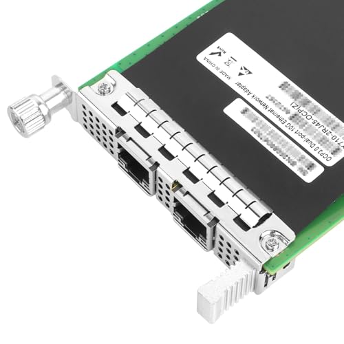 Tarjeta de Red Vogzone 10/5/2.5GbE Copper Dual RJ45 Ports OCP3.0 para Intel X710-T2L OCP3.0 | Adaptador Ethernet 10Gb OCP3.0 con chip Intel X710-AT2 compatible con Windows/Linux/VMware miniatura 6