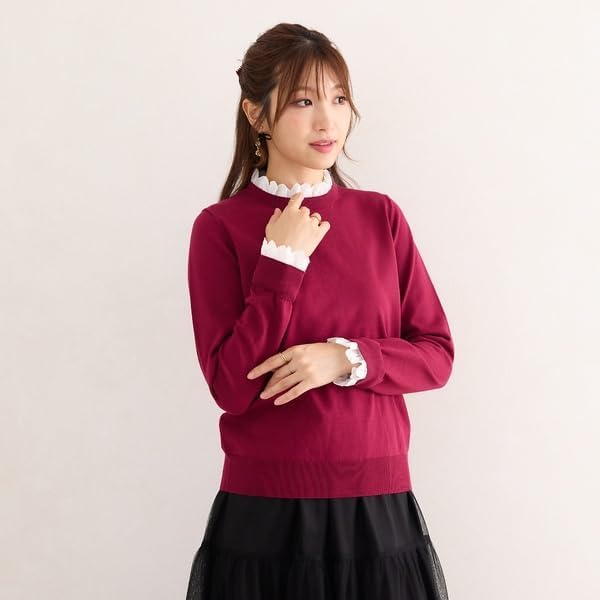 ローズティアラ] スカラップレース4wayニット ローズティアラ(Rose  