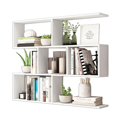 Étagères flottantes décoratives pour exposer vos livres dans la chambre