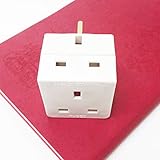 EXTRASTAR 2 Way Double Block Mains Adaptor, 3 Pins Socket Splitter Extension UK Plug, 13A Fused Wall Adaptor Power Extender for Laptop, Computer, TV, DVD and More（2 Pack） - Image 6