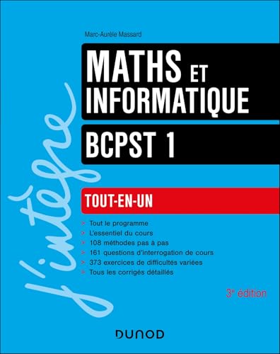 livre Maths et informatique tout-en-un BCPST 1re année - 3e éd.