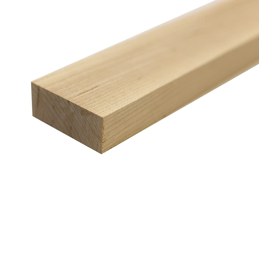 Exotic Wood Zone's 3/4" x 2" x 24" Combination of 5 Walnut, 5 Cherry, and 5 Maple - 15 Boards per Box