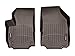 WeatherTech Custom Fit FloorLiners for Chevrolet Equinox - 1st Row (4711761), Cocoa