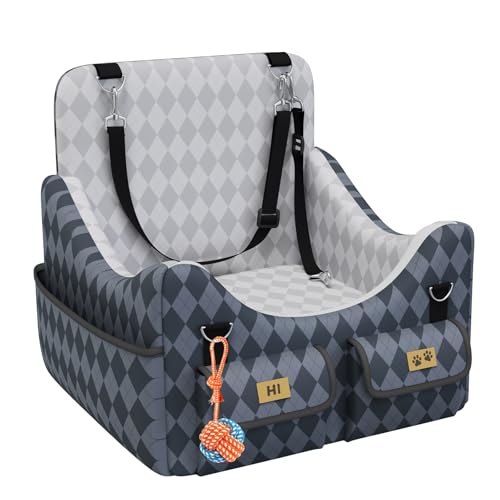 COZEER Dog Car Seat for Small/Medium Dogs up to 35lbs