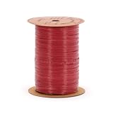 Berwick Wraphia Matte Rayon Craft Ribbon, 100-Yard Spool, Claret
