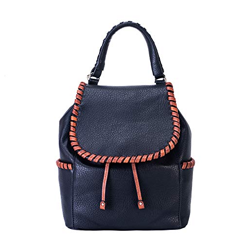 Lady Conceal Concealed Carry Purse - Madelyn Backpack Black
