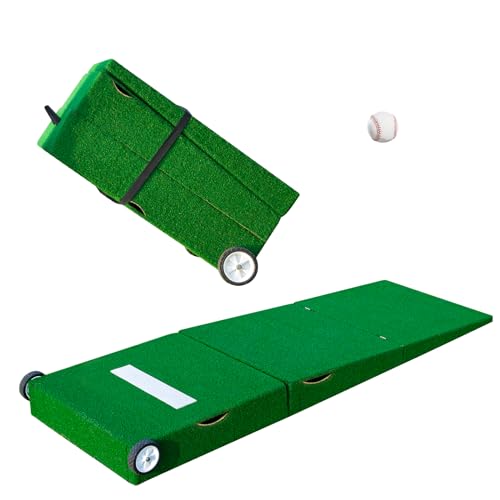 Efficraft Portable Pitching Mound 6 Inch Pitching Mounds for Baseball Pitchers Mound Baseball Pitching Trainer Outdoor (with One Free Baseball)