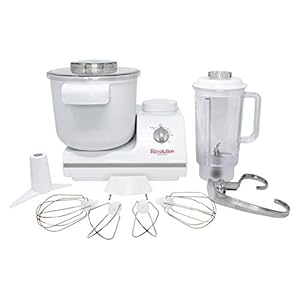 WONDERMILL -Complete Bread Dough Mixer Machine with Dough Hook -Bread Kneader and Dough Maker – Dough Kneading Machine Mixers Kitchen Electric Stand Mixer -Upgraded Wondermix Revolution Kitchen Mixer (Renewed)