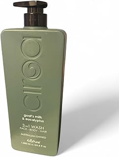 Limpiador corporal 3 en 1 de leche de cabra y...