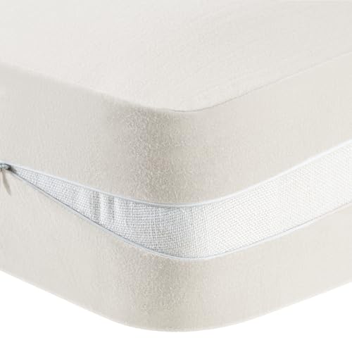 PrinceDeco Futon Mattress Cover for Traditional Japanese Futon,Full,Ivory