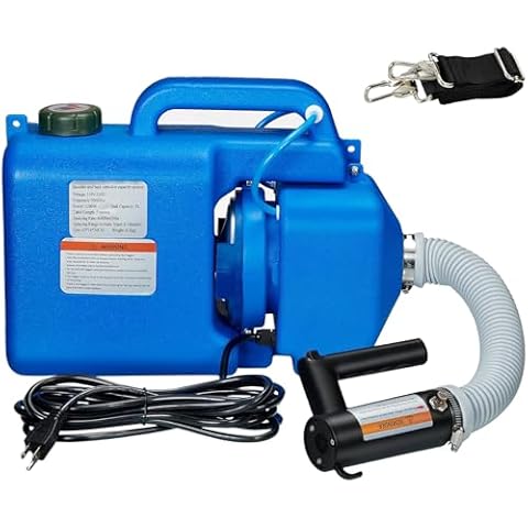 LONYEON 8L Electric ULV Cold Fogger Machine with Backpack Mist Atomizer, Adjustable Flow Rate, Large Area Spraying for Home Indoor Outdoor Cover