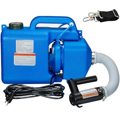 LONYEON 8L Electric ULV Cold Fogger Machine with Backpack Mist Atomizer Spraying Distance 26-40ft for Home Outdoor Indoor