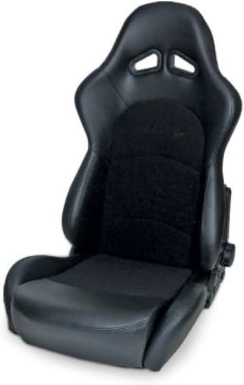 Scat Crankshafts Scat 80-1615-71 Sportsman Pro Black Velour/Vinyl Racing Seat