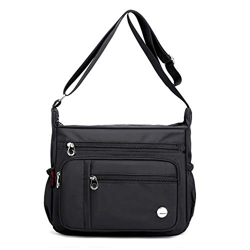 Crossbody Bag For Women Waterproof Nylon Travel Bag Multi Pockets Shoulder Handbags Purse #TOP1