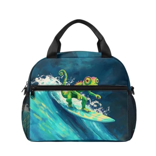 With Inside Mesh Bag Lightweight Shoulder Lunchbox For Work Lunch Tote Handbag For Travel Picnic Workout Office