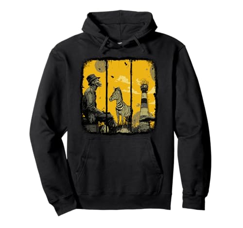 Cebras y Zombies Sudadera con Capucha