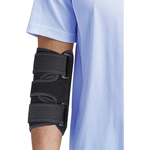Annsuki Adjustable Elbow Brace - Elbow Support with Removable Metal Splints Pain Relief for Tendonitis, Arthritis, Cubital Tunnel Syndrome, and Ulnar Nerve Entrapment - Fits Men & Women Cover