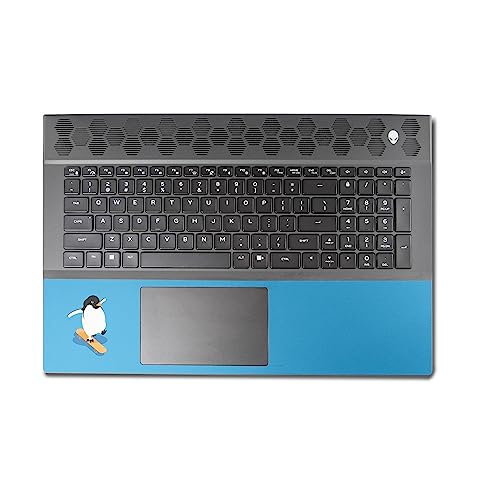 Image of MightySkins Skin Compatible with Alienware M18 R1 (2023) Full Wrap Kit - Skater Penguin | Protective, Durable, and Unique Vinyl Decal wrap Cover | Easy to Apply & Change Styles | Made in The USA