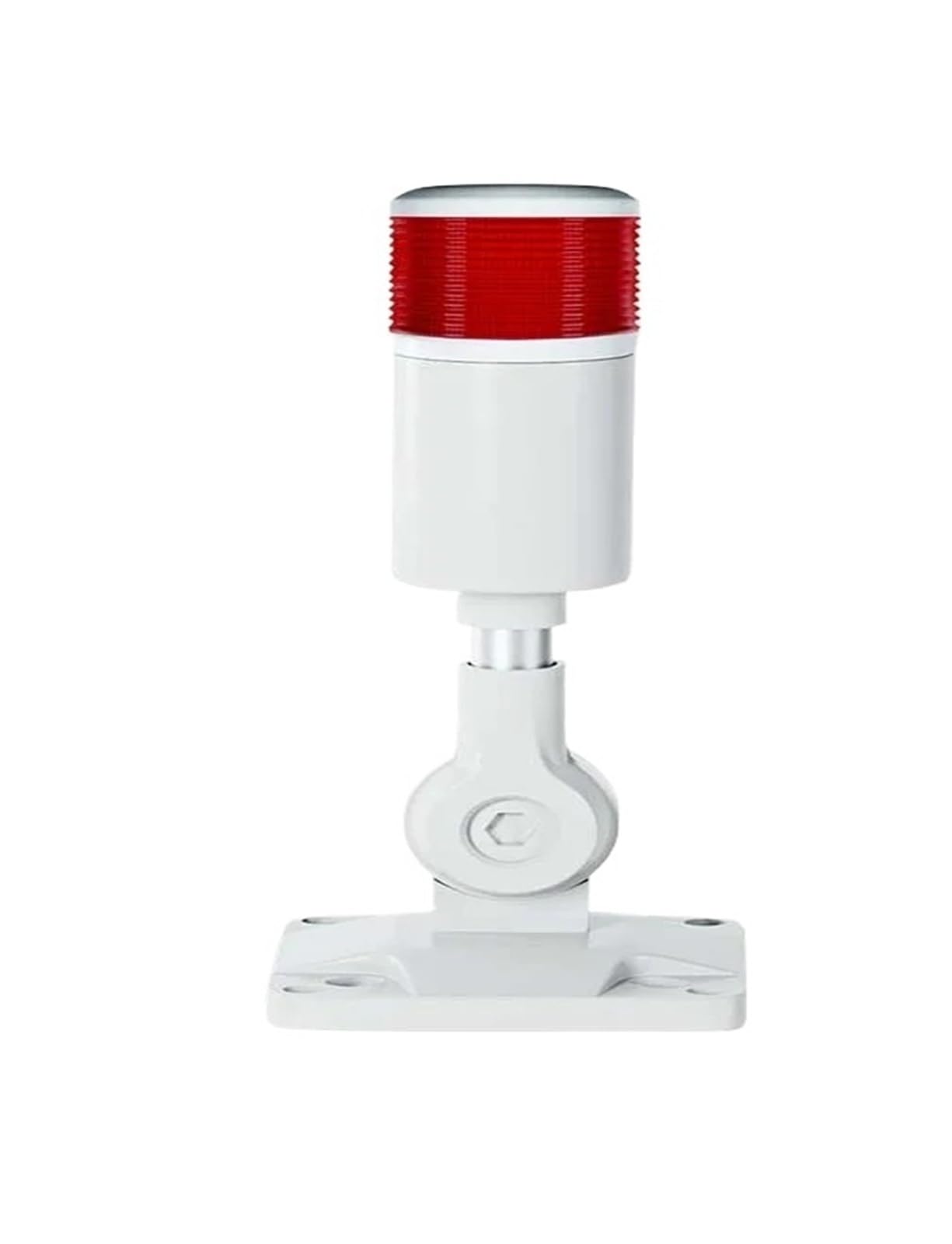 Jwseo 1 Layer Dc12-24V Industrial Led Signal Tower Stack Lights For Dc12-24V/Ac220v Steady Flashing Modes, With Warning Lights Buzzer