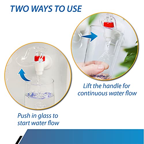 Water Cooler Replacement Push Faucet (Red) #TOP2
