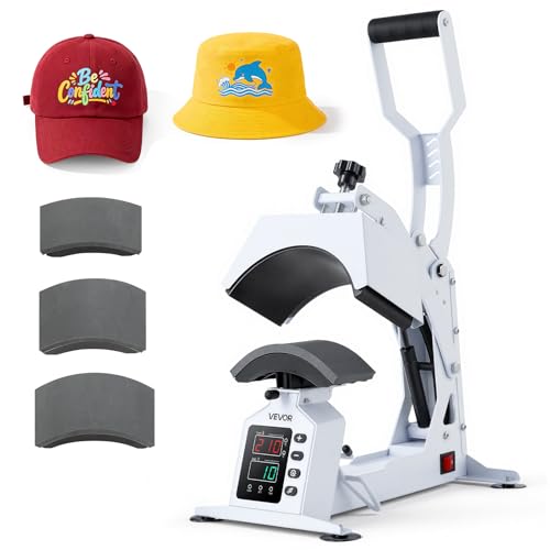 Imagen de VEVOR Máquina de Prensado Térmico para Gorras de 580 W