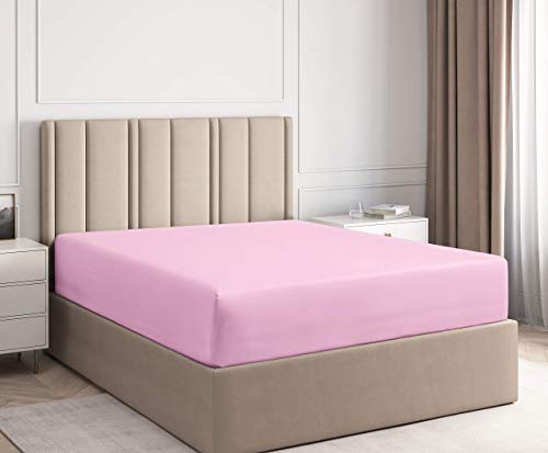 100% Organic Cotton 600 Thread Count 1 Pcs Cotton Fitted