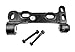 ADIGARAUTO K641134 K641135 Front Lower Control Arm Support Bracket Compatible with 2004-2007 Buick Rainer Chevrolet Trailblazer EXT Gmc Envoy XL XUV Isuzu Ascender Oldsmobile Bravada