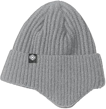 HIQIU Platte wintermuts voor heren, met oorbeschermers, basecap