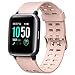 YAMAY Smartwatch Orologio Fitness Uomo Donna Impermeabile IP68 Smart Watch Cardiofrequenzimetro da Polso Contapassi Smartband Activity Tracker Bambini Cronometro per Android iOS