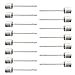 HOYUTNESS Ball Pump Needles, 15 Pack Inflatable Needles for Basketball, Football, Volleyball, Rugby & More.