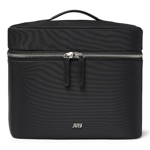 July Vanity Cosmetic Case - Stylish Travel Makeup Bag for