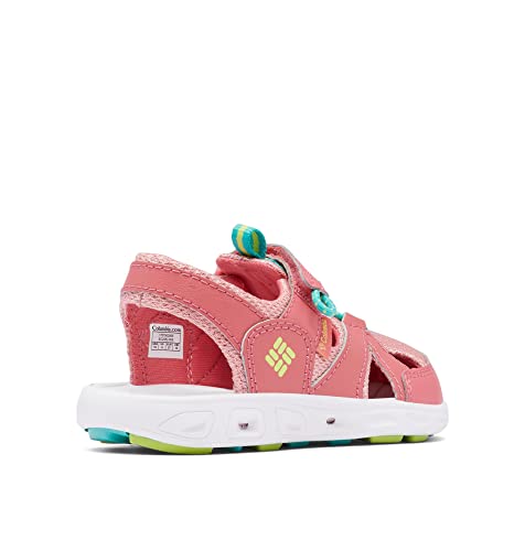 Columbia Youth Techsun Wave Sandal, Wild Salmon/Voltage, 8 - image 9
