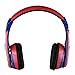 eKids Spiderman Bluetooth Kids Headphones with Microphone, Volume Reduced to Protect Hearing Rechargeable Battery, Adjustable Kids Headband for School Home or Travel