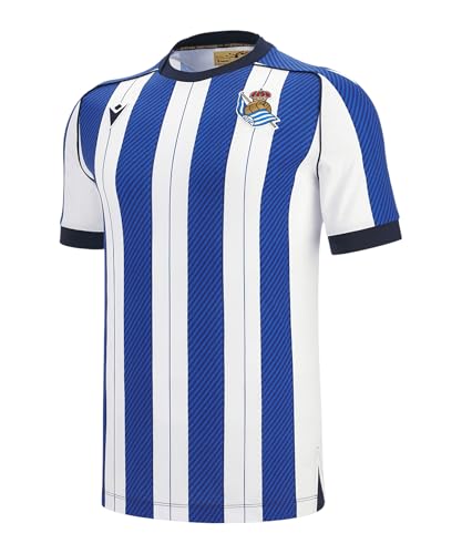 Macron Real Sociedad San Sebastián Home Jersey 2025/2026 White M Men