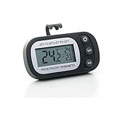 Termómetro para Frigorífico, Termómetro de Frigorífico Congelador Impermeable con Gancho, Digital Nevera Refrigerador Congelador, Thlevel Mini Termómetro Digital LCD para Refrigerador, Congelador