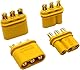 Nuofany 10 Paar Amass MR30 Männlich Weiblich Stecker mit Ummantelung für RC Lipo Akku RC Multicopter Flugzeug…